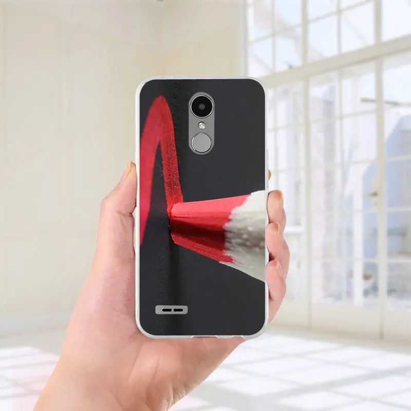 Силиконовый чехол для телефона из мягкого ТПУ с рисунком LG V10 V20 V30 G2 G3 мини G4 G5 G6 K4 K7
