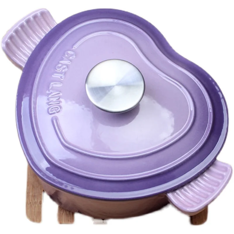 

Handle Noodle Soup Pot Enamel Ramen Pink Cast Iron Ceramic Cooking Stock Pot Mini Table Casserole Tencere Setleri Pan Set OB50DG