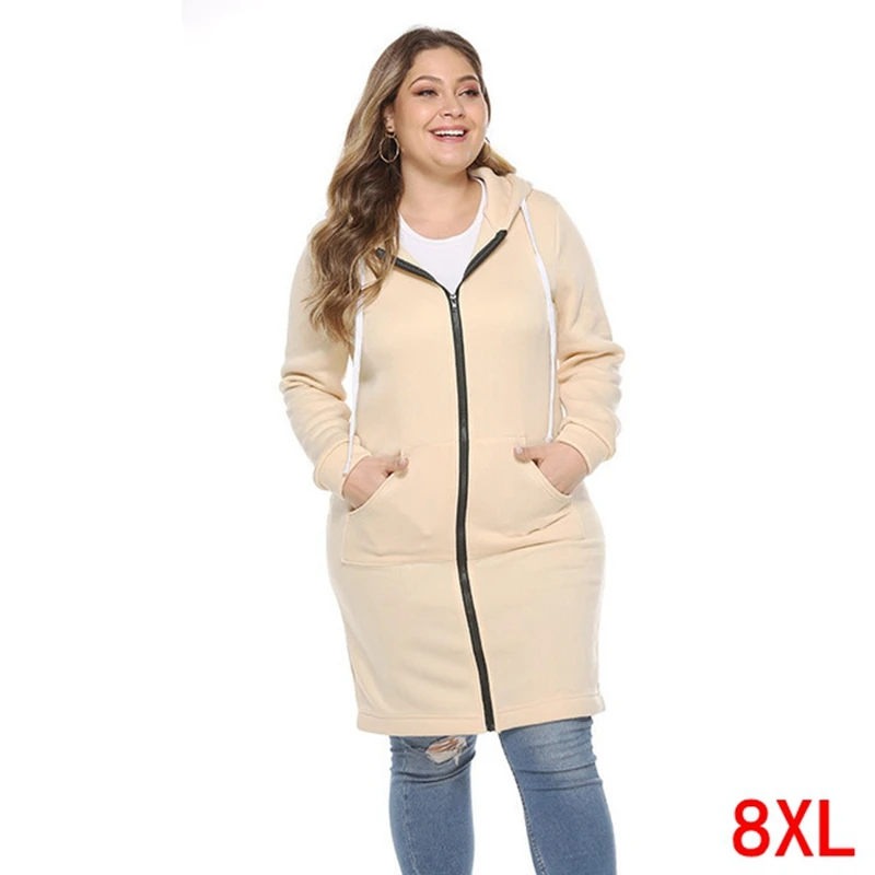 Большие размеры 5XL 6XL 7XL 8XL бюст 132 см Большой размер Женская толстовка осень зима с