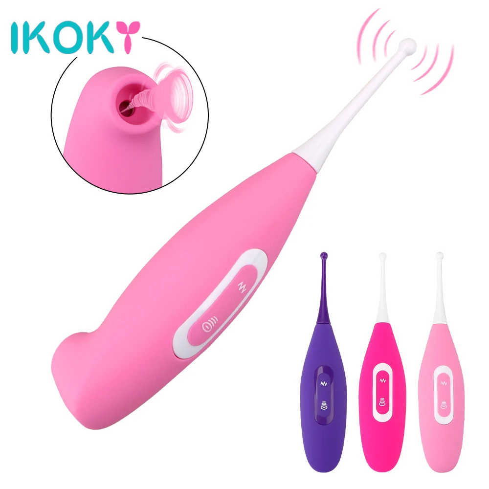 IKOKY 8 Mode интимные игрушки для женщин сосание сосков Стимулятор клитора язык