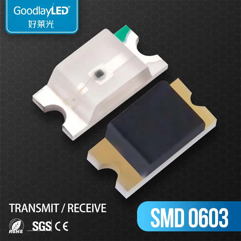 1000 шт. оптовая продажа ИК светодиод 0603 850 940 серии инфракрасный SMD 0603|Подвесные