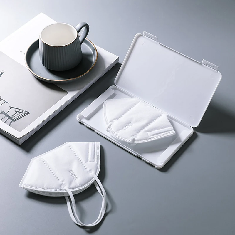 Новинка 2020 коробка для хранения маски лица стандартная упаковочная пылезащитный