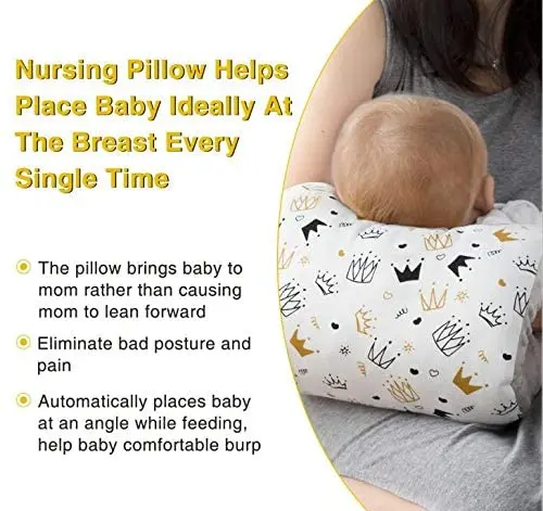 Хлопковая детская подушка для грудного вскармливания AU Для поддержки ребенка
