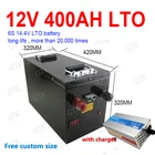 GTK 14,4 V 12V 400Ah аккумулятор лто pack Литий-титанатный корпус BMS 6S 14,4 v для солнечной батареи 2400 Вт, система ИБП для лодки + зарядное устройство 20 А