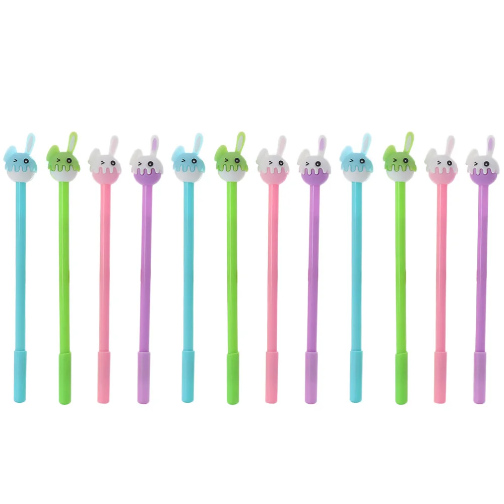 

12PCS Office School Supplies Pen Lovely Writing Pen(Random Pattern)