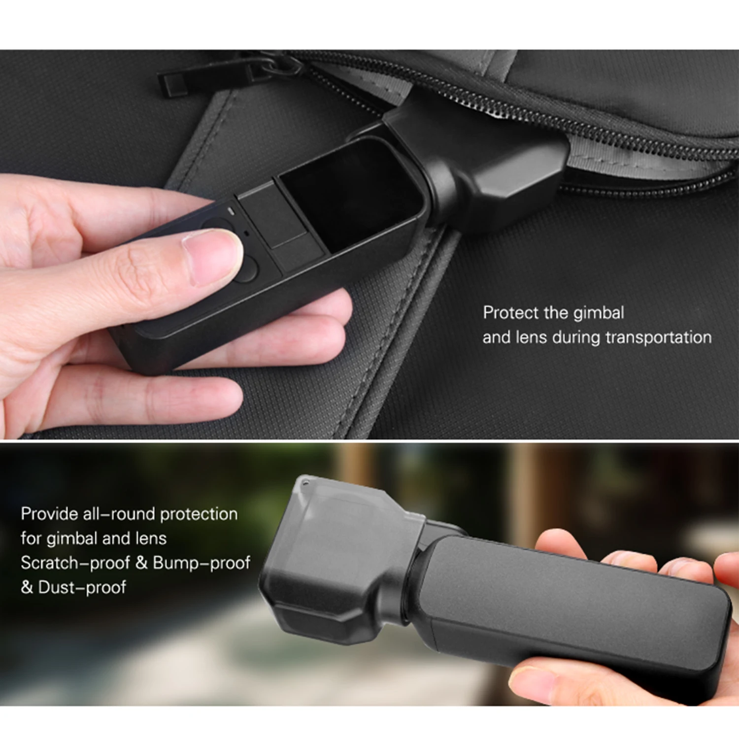 SUNNYLIFE устойчивый к царапинам карданный объектив защитный замок крышка для DJI OSMO