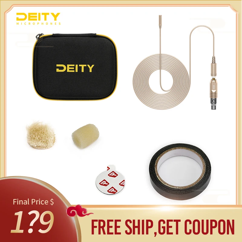 Петличный микрофон Deity W.Lav Pro(DA5) IP57 Водонепроницаемый Профессиональный