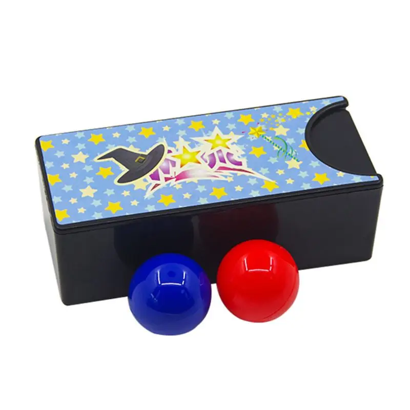

Changeable Magic Box Turning The Red Ball Into The Blue Ball Props Magic Tricks Toys Classic Toys Y4UD