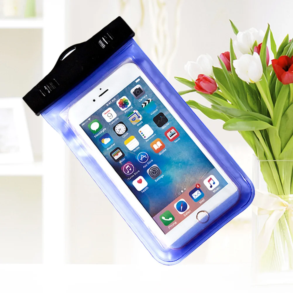 

Universal Waterproof Phone Pouch with Sensitive and Transparent TPU Screen WaterProof Snowproof Shockproof Cell Phone