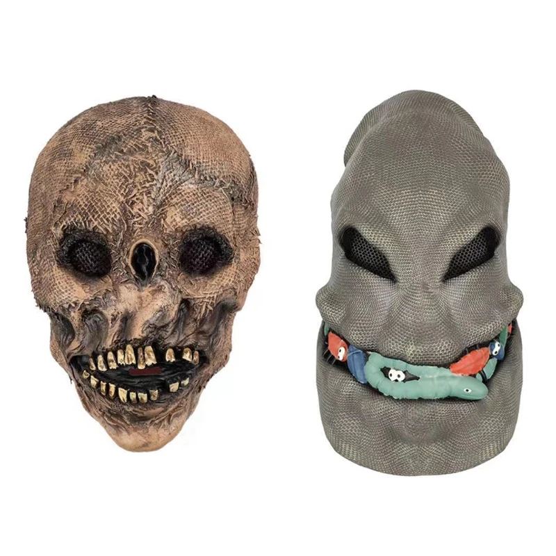 

Scary Emulsion Made Realistic Skull Headgear Scary Accessories Party Favor Creative Supplies Kids Relieve Boredom