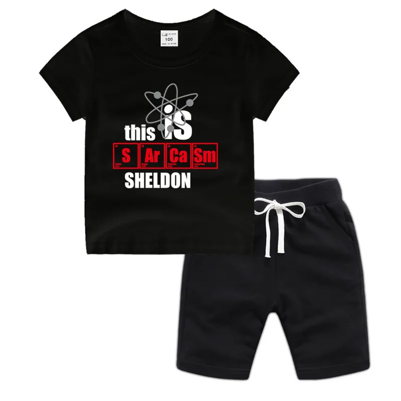 Хлопковая футболка для маленьких мальчиков и девочек с изображением аниме Big Bang