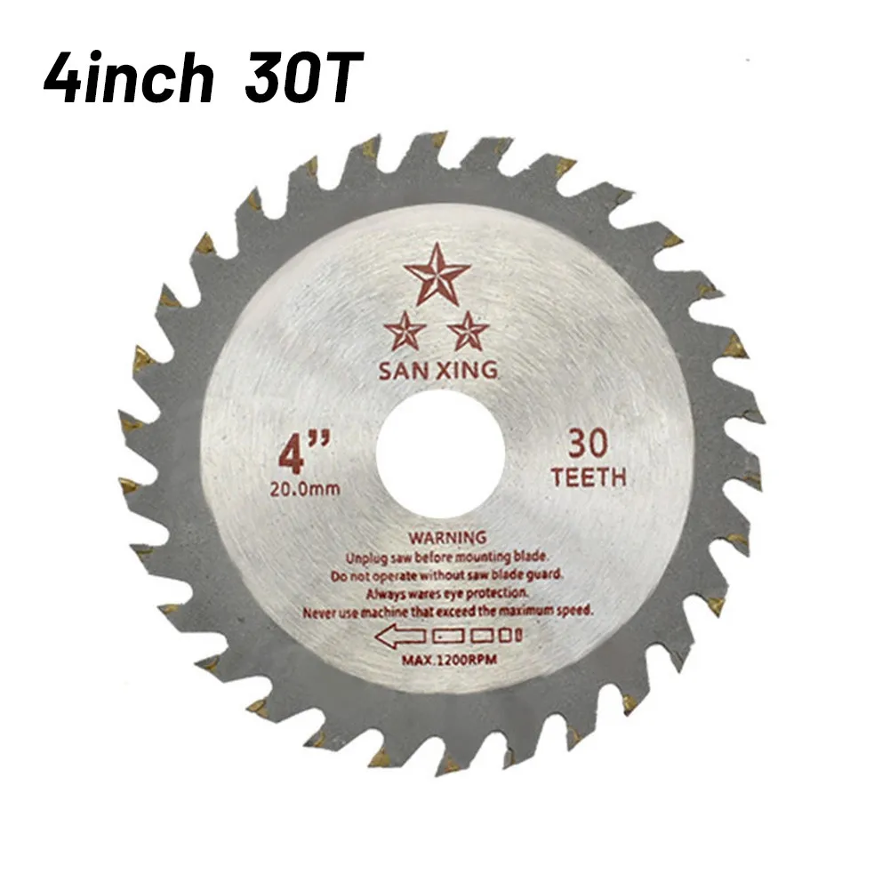 

1pc Saw Blade 30/40T 4 Inch Alloy Carbide Cutting Durable High Quality