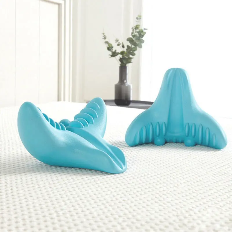 

Neck & Shoulder Massage Pillow Neck Relaxer Pain Relief Pillow Neck Shoulder Rest Back Spine Support Neck Relaxing Ease Cushion