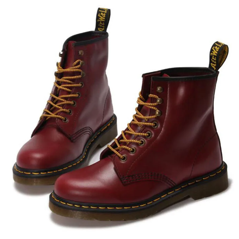 2019 новые брендовые зимние мотоциклетные ботинки из натуральной кожи женские