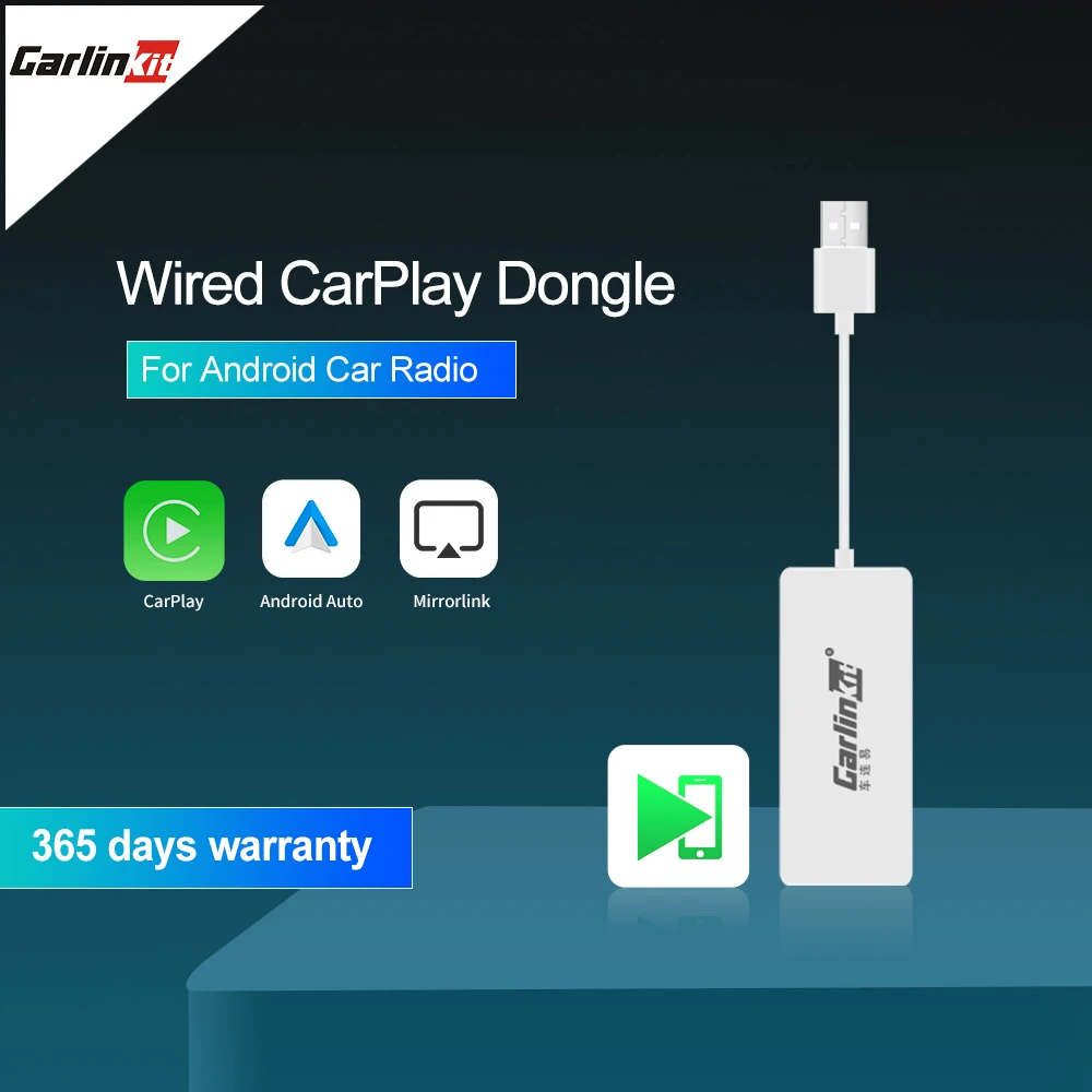 Carlinkit мини беспроводной CarPlay Ai Box Android Авто USB-ключ Plug and Play Youtube Netfix Разделенный