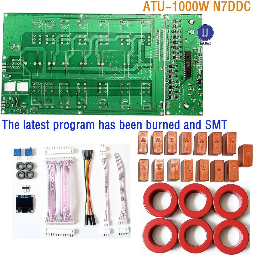 ATU 1000 ATU1000 1KW ATU1000W автоматический тюнер антенны 7x7 (ATU 1000W по N7DDC) DIY KIT|Антенны для