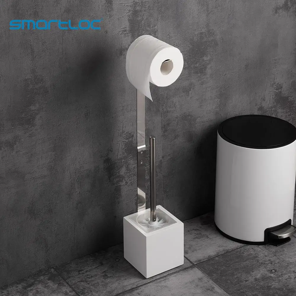 Smartloc железная большая подставка держатель для туалетной бумаги рулонная стойка для туалетной бумаги контейнер для хранения ванной комнаты Аксессуары для ванной кухонный Органайзер
