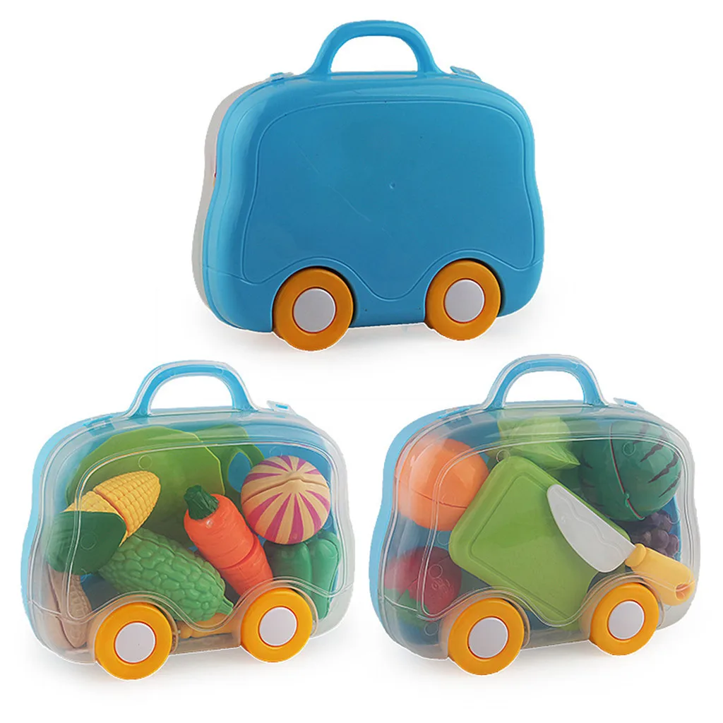 Детская ролевая игра Пластик Кухня фрукты овощи резка игрушки из мультфильмов