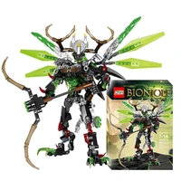 bionicle umarak uxar action figures building block toy for kid christmas boy gift compatible major brand 7131071300 261pcsset