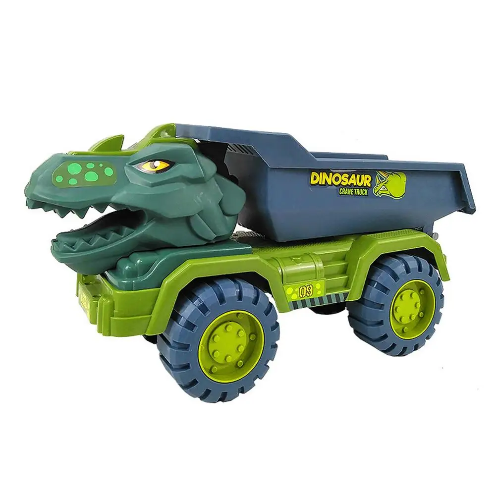 

Dinosaur Car Dinosaur Transporter Engineering Truck Car Toy Friction Powered Cars Dino Animal Model Dinosaur Car Transport C