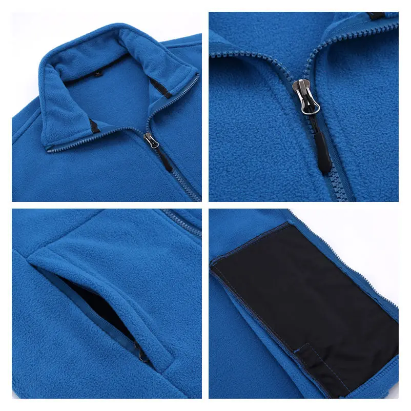 Женская флисовая мягкая куртка осенне-зимняя спортивная для улицы мужская и