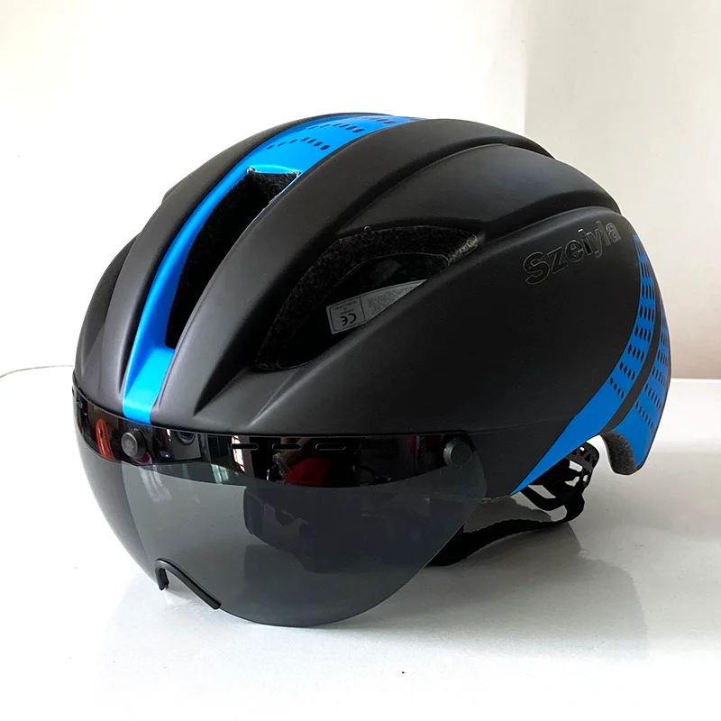 Горный велосипедный шлем козырек магнитные солнцезащитные очки линзы casco bicicleta