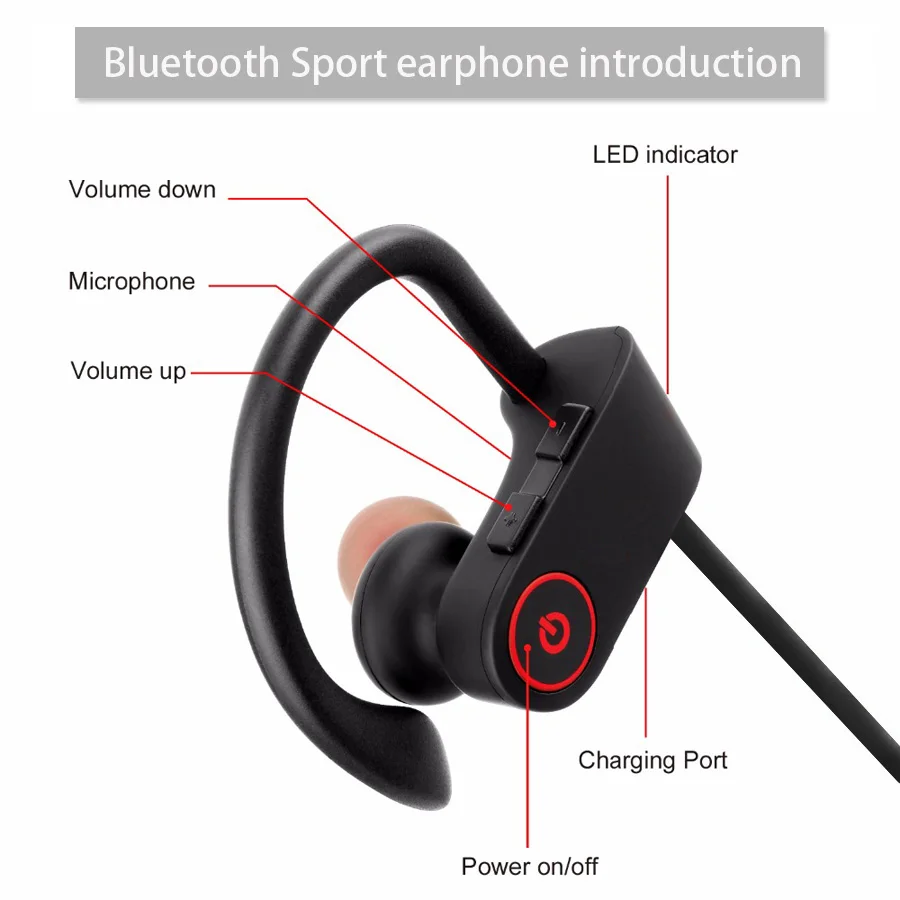 Bluetooth наушники для LG Lotus гарнитуры с микрофоном беспроводные fone de ouvido bluetooth U8 earphone
