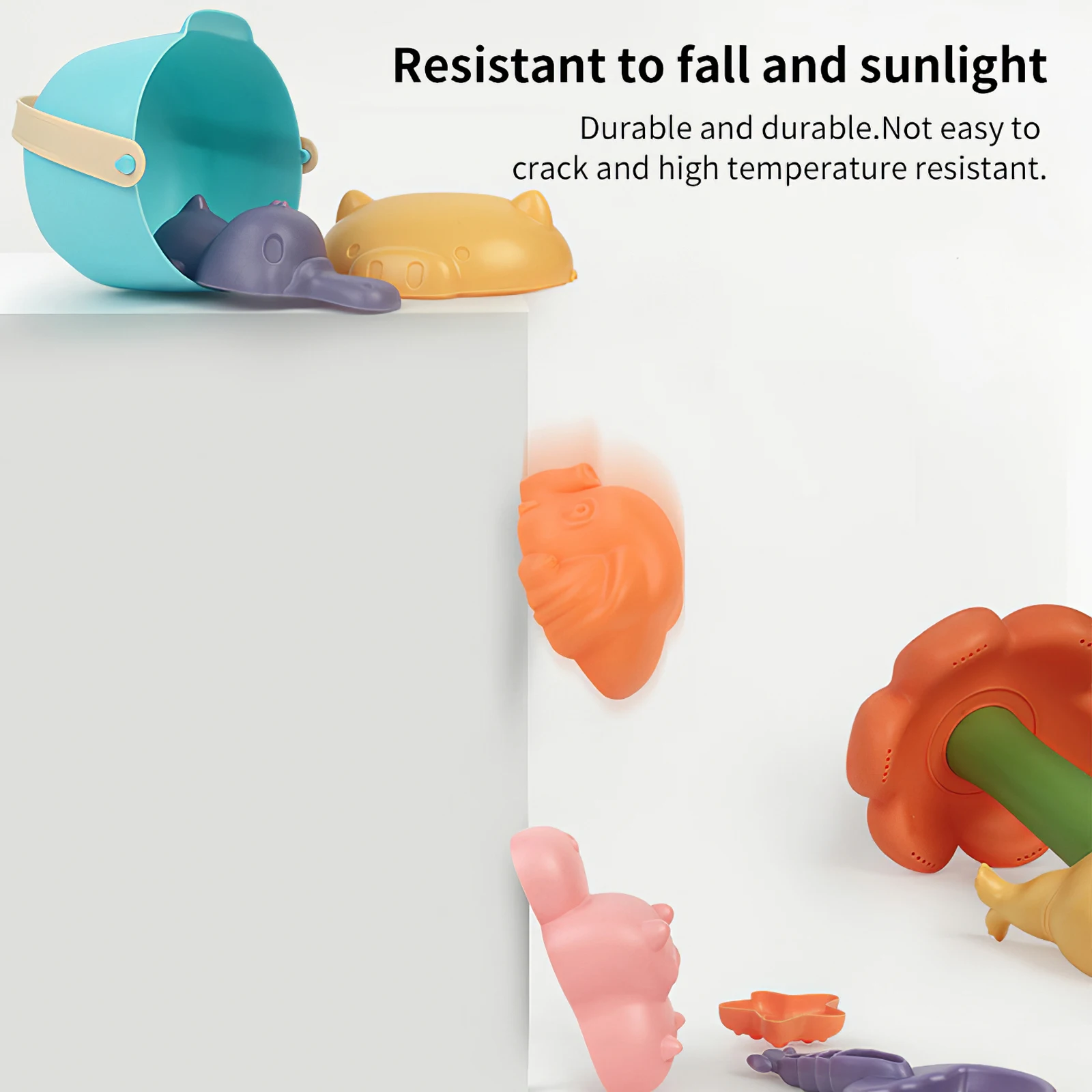 

16pcs Soft Plastic Baby Beach Toys Summer Kids Mesh Bag Bath Play Set Beach Party Cart Bucket Sand Molds Tool Water Game Toys