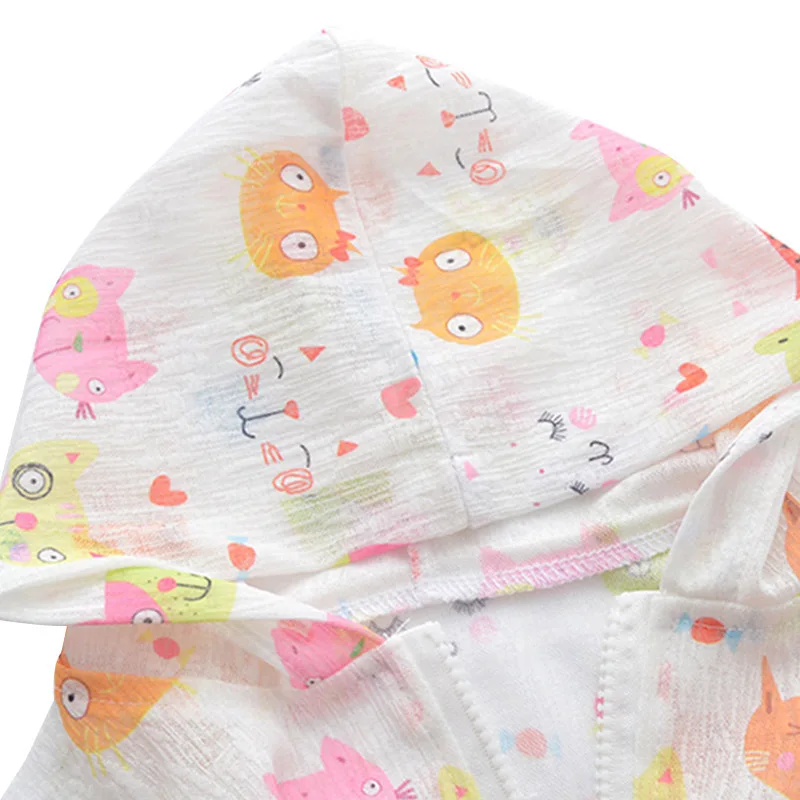 Новинка детская одежда унисекс для защиты от солнца куртка с милым мультяшным