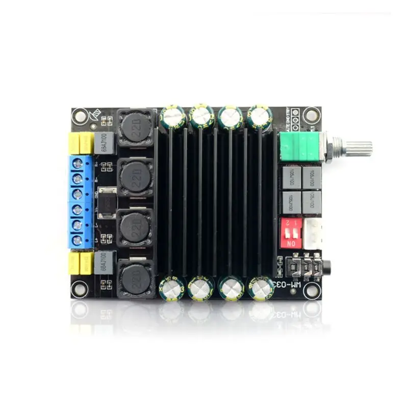 

TDA7498 automotive high power amplifier board digital power amplifier board two outputs DC 12-36V