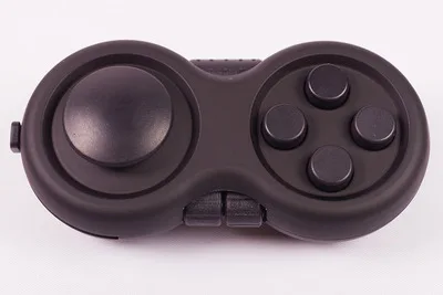 Черный Декомпрессионная Игрушка антистресс сенсорные игрушки аутизм палец ABS тревога стресс детская забавная игрушка лучший подарок - Цвет: Черный