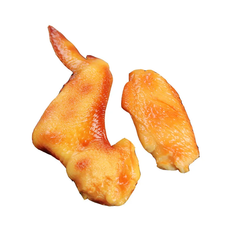 2 шт. праздничная искусственная лапка из ПВХ с имитацией крыла курицы украшение