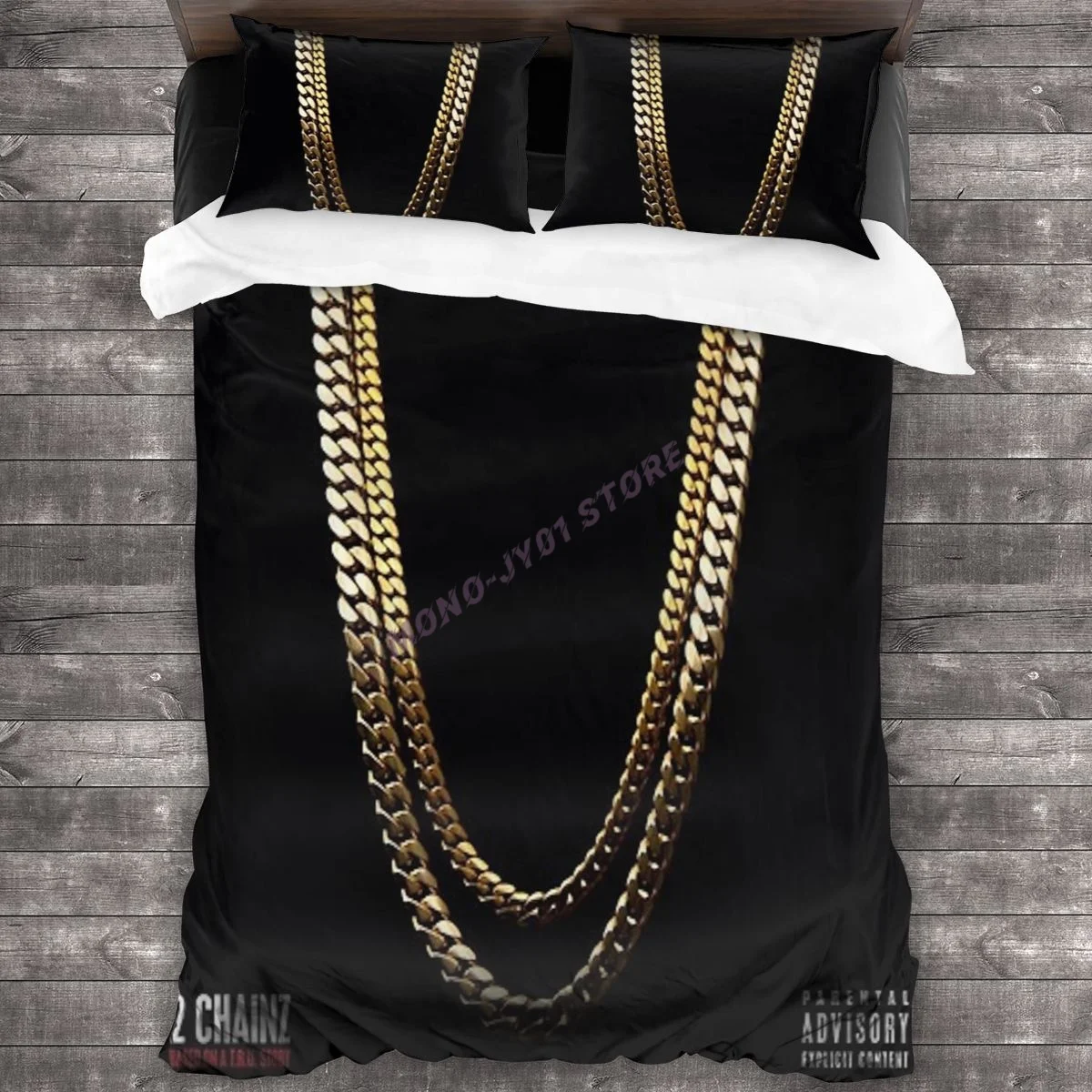 

2 Chainz Based On A T.R.U Story Bedding Set Duvet Cover Pillowcases Comforter Bedding Sets Bedclothes