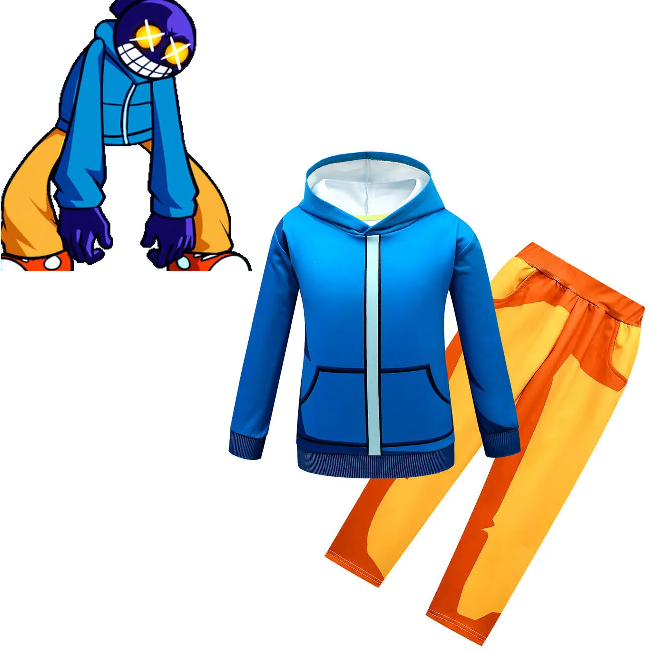 2 шт. толстовка с капюшоном и штаны для мальчиков | Тематическая одежда униформа