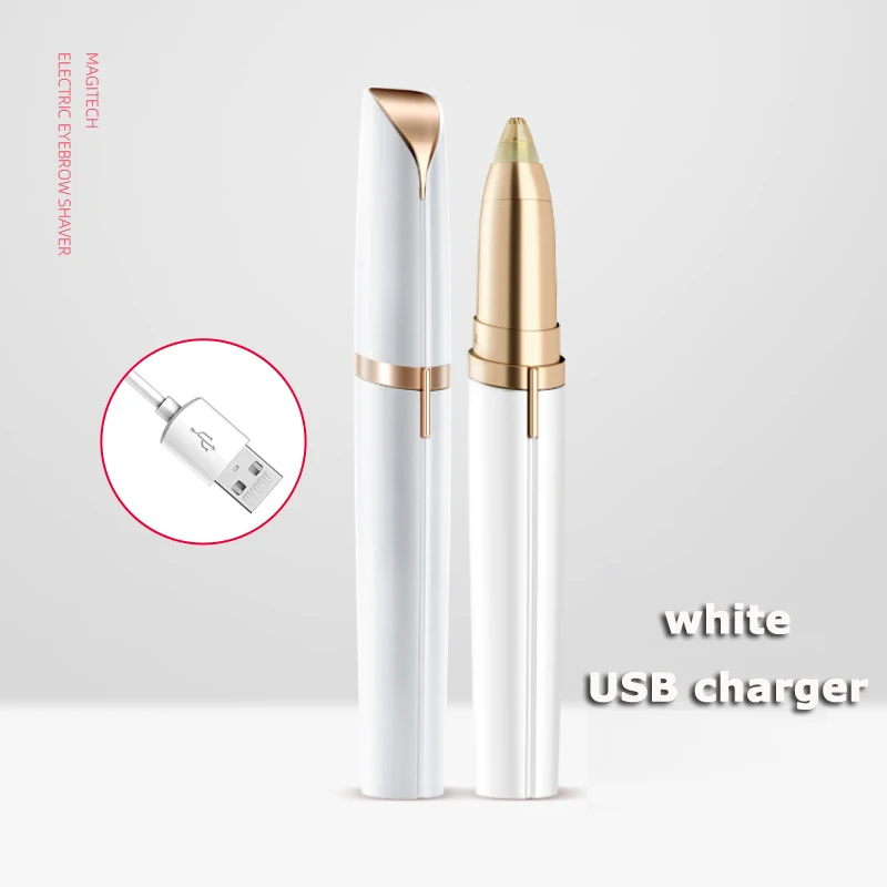 Новинка 2020 электрический триммер для бровей средство удаления макияжа