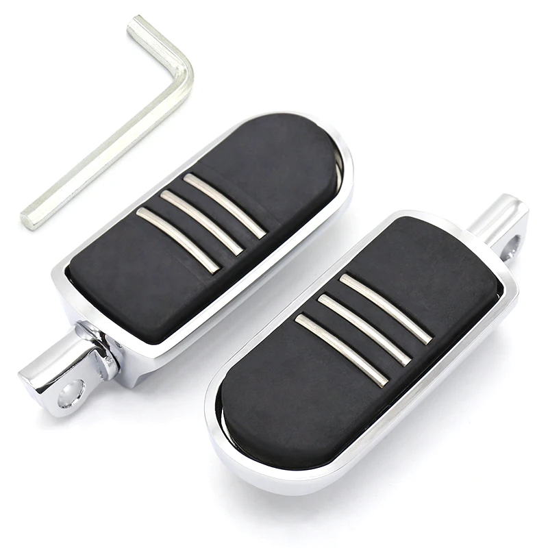 Универсальные подножки для мотоцикла 10 мм для Harley Davidson Touring Softail Dyna передняя/задняя автострада.