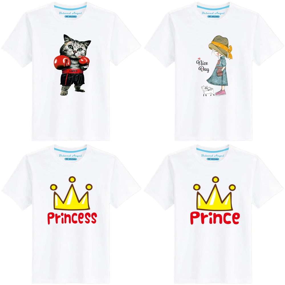 

New Game Character Print T shirt Short Sleeve Kids Boys Girls Casual Cotton Tops Tees Toddler Children Clothing 3-15 Years
