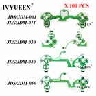 IVYUEEN, 100 шт., проводящая пленка для PS4 Dualshock 4 Pro, тонкие Кнопки для контроллера, ленточная печатная плата011030040050