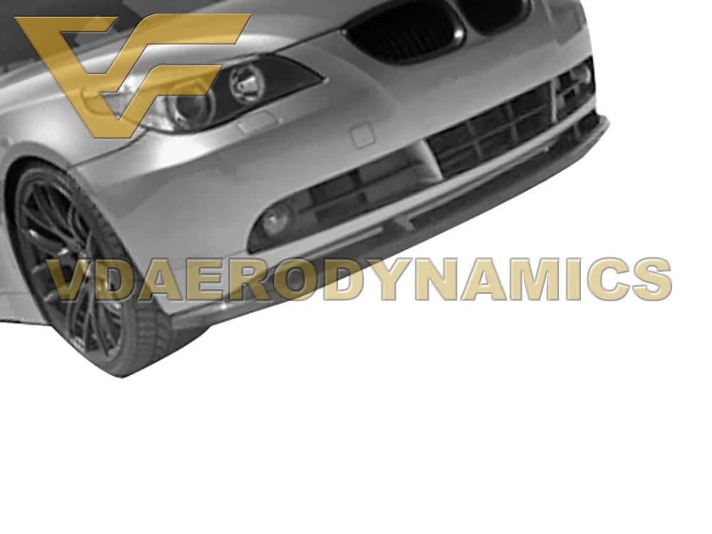 Suitable For 03-07 BMW E60 5 Series 520i 520d 523i 525i 525d 530i 530d 535d 540i VAD Carbon Fiber Front Lip Bumper Body Kit | Автомобили и