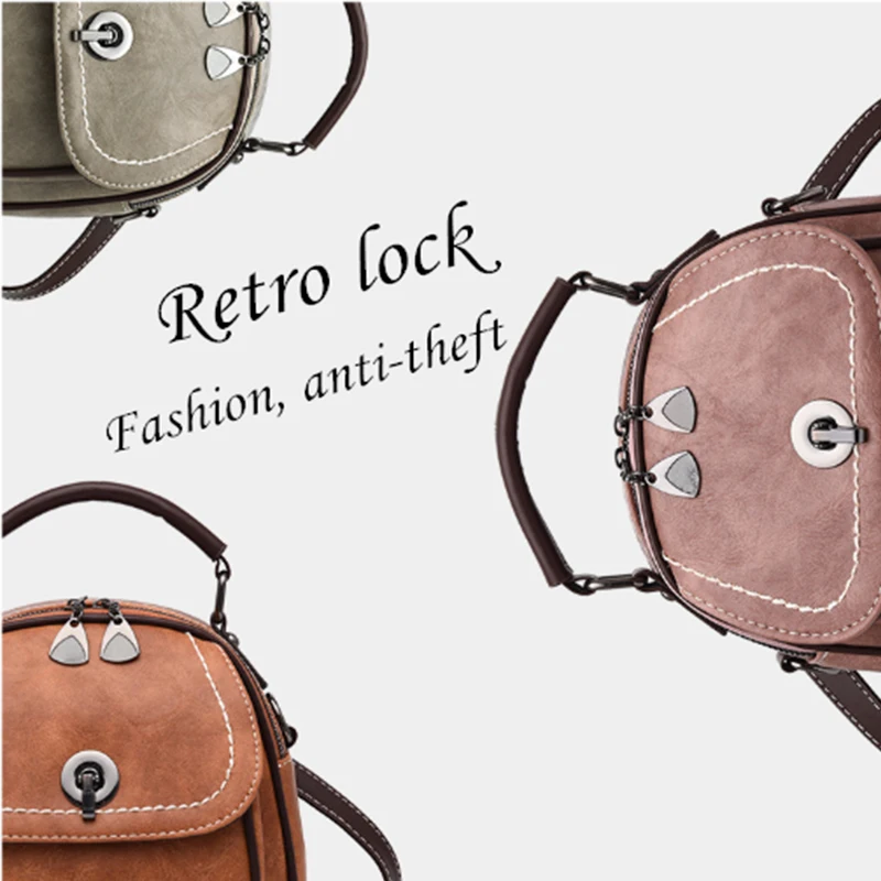 Женский рюкзак LISM мини сумка через плечо индивидуальный мобильный телефон