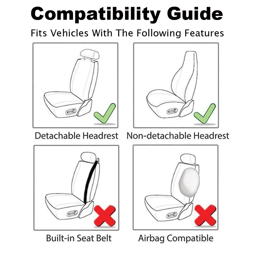 

Aimaao 4/9pcs Car Seat Covers Set Auto Protect Covers Universal Fits Most Cars For VW Mazda 3 Bk 6 Alfa Romeo 147 Haval F7