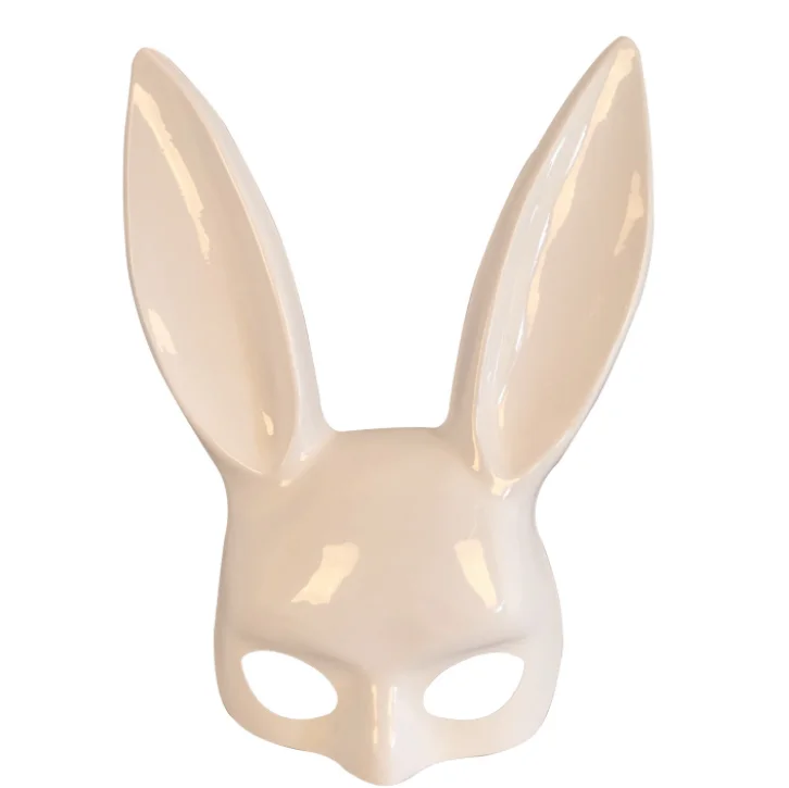 Женская маска кролика для косплея на Хэллоуин вечевечерние Бар ночной клуб