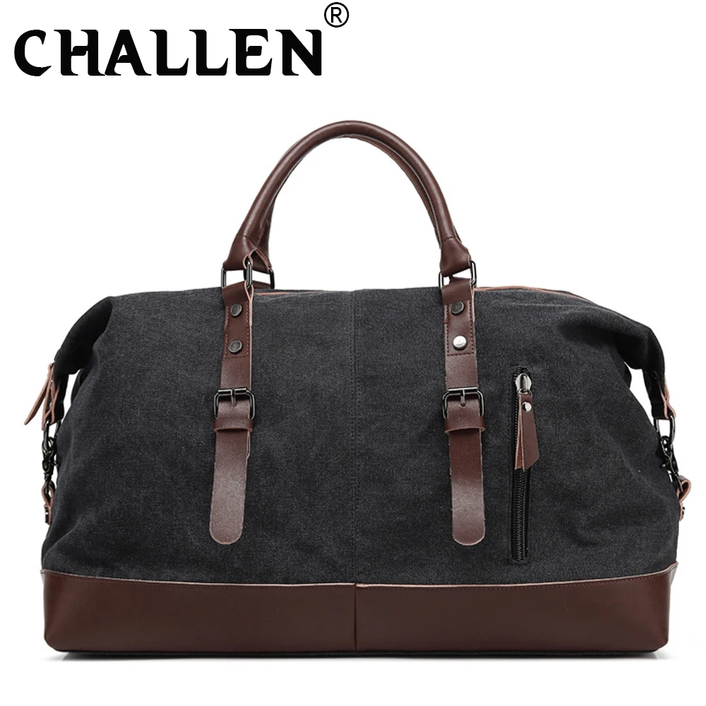 Новая мужская модная сумка через плечо повседневная холщовая