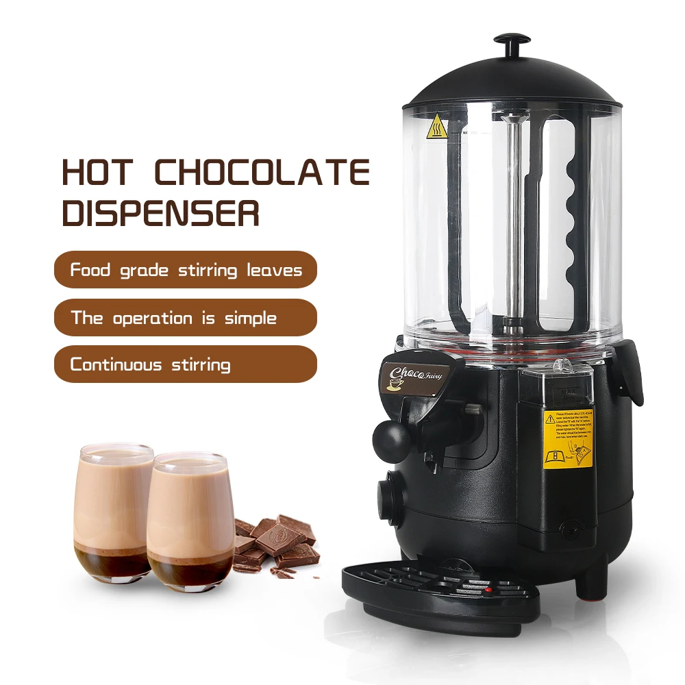 ITOP 5L/10L горячий диспенсер для шоколада, коммерческая система Baine Marie, машина для шоколада, молока, чая, напитков для кафе-магазина