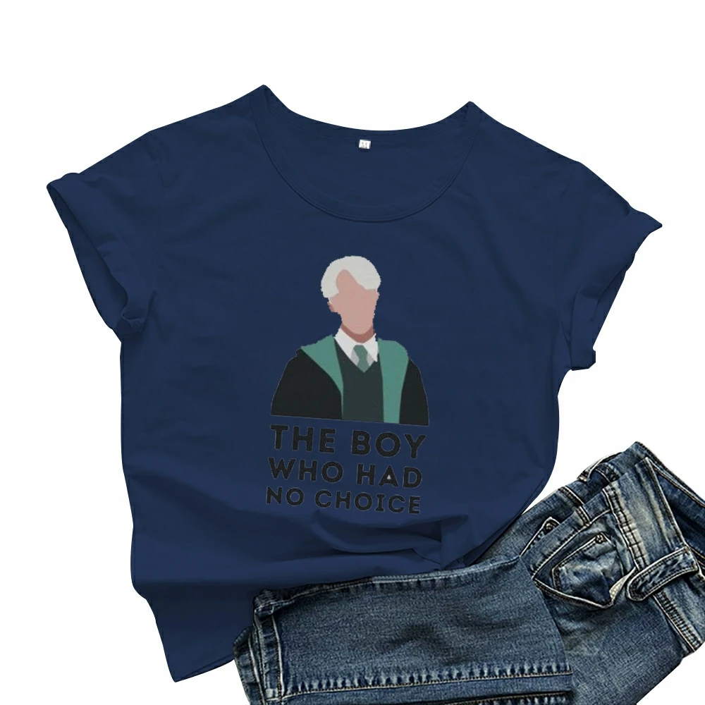 

Футболки Draco Malfoy с надписью Supernatrual для мальчиков, у которых нет выбора, гранж, эстетические Топы с коротким рукавом для девочек, мальчиков, по...