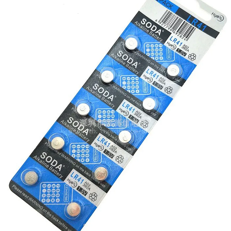 

10pcs/lot Card board LR41 AG3 L736 392 SR41