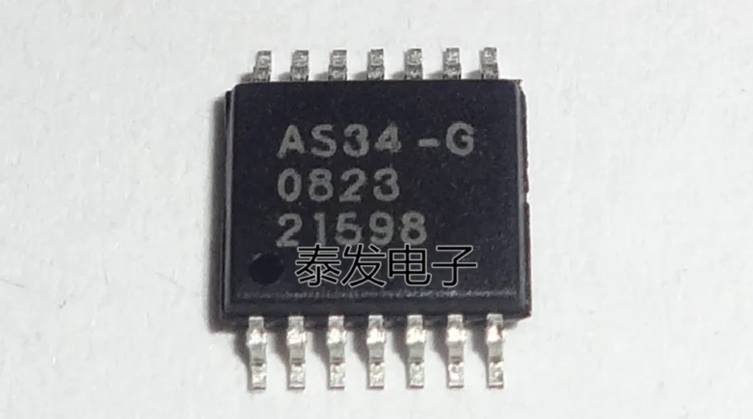 ЖК-чип Mxy 10 шт./лот AS34-G TSSOP-14 AS34G TSSOP AS34 TSSOP14