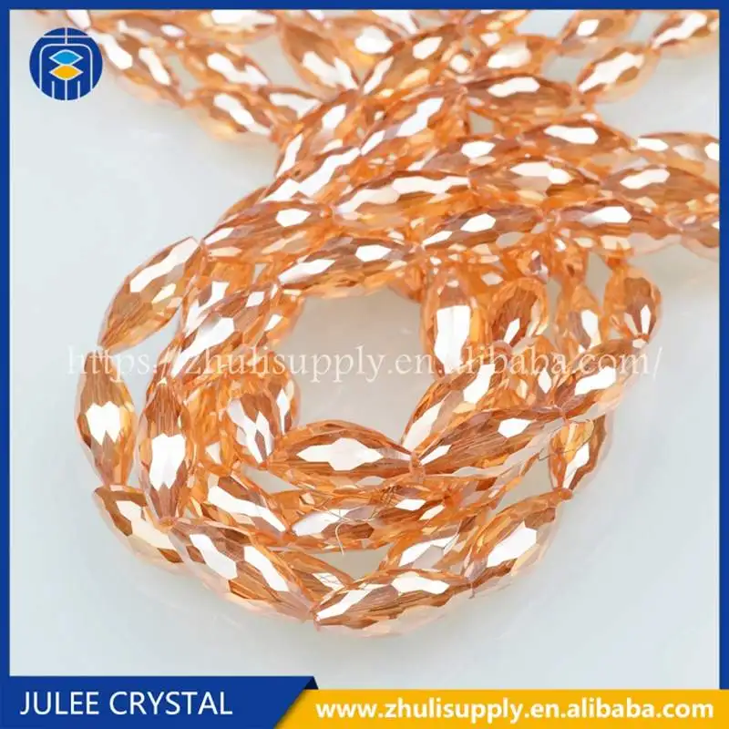 Длинные Кристальные бусины в форме Оливера 6/8 мм австрийские граненые рисовые