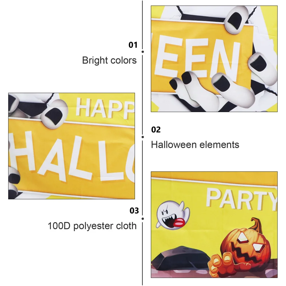 

1pc Background Banner Hanging Decor Party Backdrop (Assorted Color)