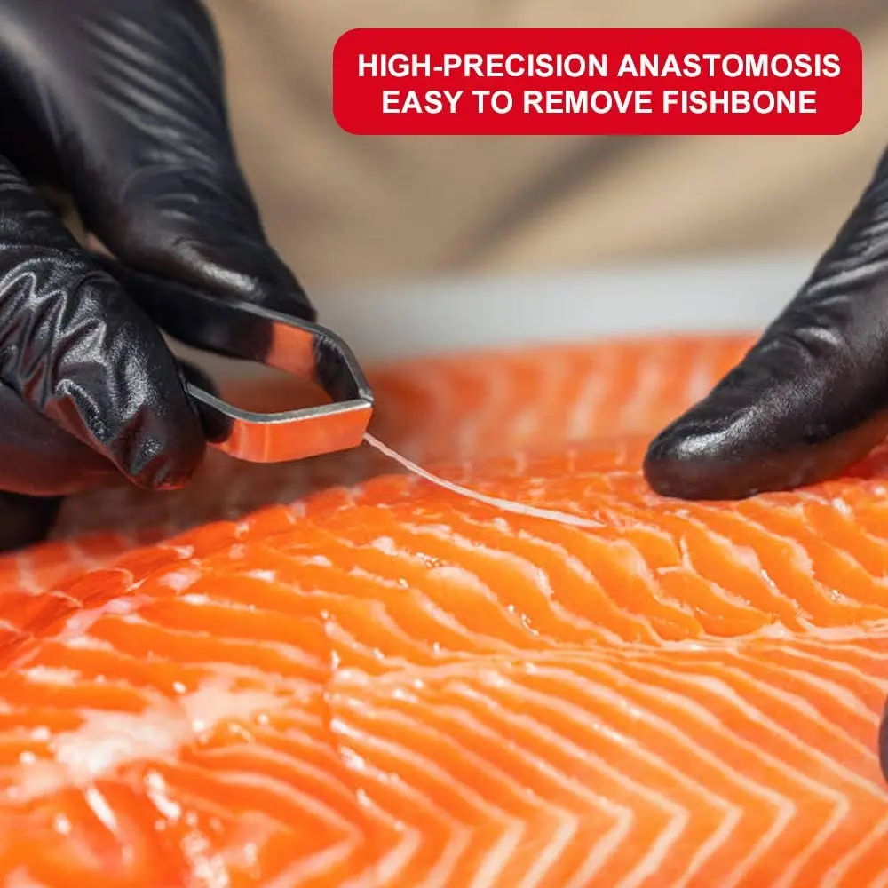 Щипцы WALFOS из нержавеющей стали плоскогубцы для удаления костей рыбы пинцет